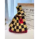 Casual Checkerboard Floral Bags Accessories Handbags Casual Checkerboard Floral Bags Accessories Handbags