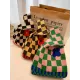 Casual Checkerboard Floral Bags Accessories Handbags Casual Checkerboard Floral Bags Accessories Handbags