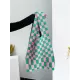 Casual Weave Contrast Color Plaid Bags Accessories Casual Weave Contrast Color Plaid Bags Accessories