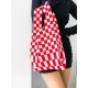 Casual Weave Contrast Color Plaid Bags Accessories Casual Weave Contrast Color Plaid Bags Accessories
