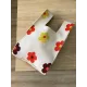 Contrast Color Flower Woven Handbag Contrast Color Flower Woven Handbag