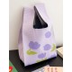 Floral Printed Woven Handbag Bags Accessories Floral Printed Woven Handbag Bags Accessories