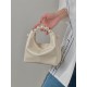 Chains Zipper Pearl Handle The Dumpling Bags Chains Zipper Pearl Handle The Dumpling Bags