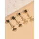 Contrast Color Geometric Earrings Accessories Drop Earrings Contrast Color Geometric Earrings Accessories Drop Earrings