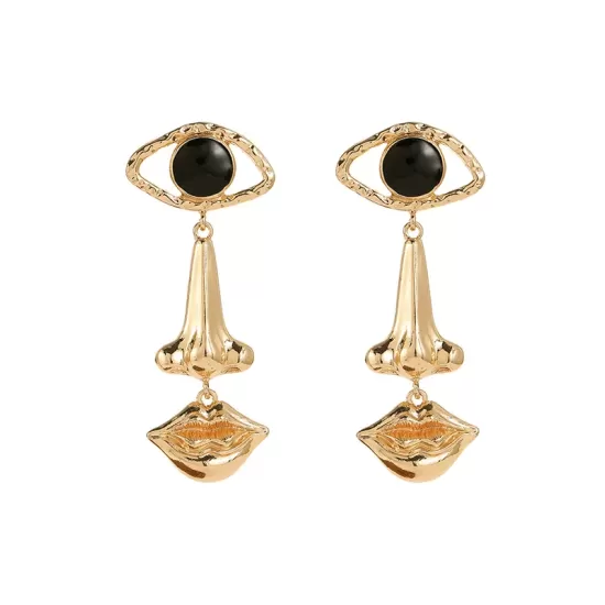 Contrast Color Geometric Earrings Accessories Drop Earrings Contrast Color Geometric Earrings Accessories Drop Earrings