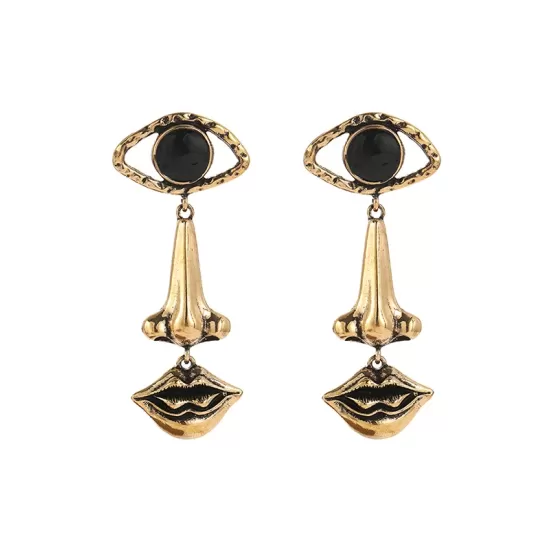 Contrast Color Geometric Earrings Accessories Drop Earrings Contrast Color Geometric Earrings Accessories Drop Earrings