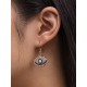 Contrast Color Eye Shape Earrings Accessories Drop Earrings Contrast Color Eye Shape Earrings Accessories Drop Earrings