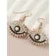 Contrast Color Eye Shape Earrings Accessories Drop Earrings Contrast Color Eye Shape Earrings Accessories Drop Earrings