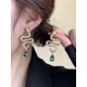 Contrast Color Snake Shape Earrings Accessories Contrast Color Snake Shape Earrings Accessories