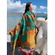 Casual Loose Patchwork Shawl&Cloak Casual Loose Patchwork Shawl&Cloak
