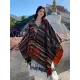 Casual Loose Patchwork Shawl&Cloak Casual Loose Patchwork Shawl&Cloak