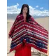 Casual Loose Patchwork Shawl&Cloak Casual Loose Patchwork Shawl&Cloak