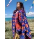 Casual Loose Floral Printed Shawl&Cloak Casual Loose Floral Printed Shawl&Cloak