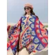 Casual Loose Floral Printed Shawl&Cloak Casual Loose Floral Printed Shawl&Cloak