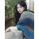 Casual Loose Tasseled Patchwork Shawl&Cloak Casual Loose Tasseled Patchwork Shawl&Cloak