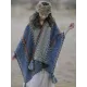 Casual Loose Tasseled Patchwork Shawl&Cloak Casual Loose Tasseled Patchwork Shawl&Cloak