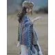 Casual Loose Tasseled Patchwork Shawl&Cloak Casual Loose Tasseled Patchwork Shawl&Cloak
