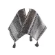 Casual Loose Tasseled Patchwork Shawl&Cloak Casual Loose Tasseled Patchwork Shawl&Cloak