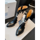 Casual Spike Heels Patchwork Boots Casual Spike Heels Patchwork Boots