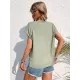 Simple Casual 5 Colors Round-Neck Short Sleeves T-Shirt Top Simple Casual 5 Colors Round-Neck Short Sleeves T-Shirt Top