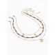 Original Contrast Color Beads Geometric Necklace Original Contrast Color Beads Geometric Necklace