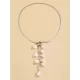 Original Pearl Pendant Geometric Necklace Original Pearl Pendant Geometric Necklace
