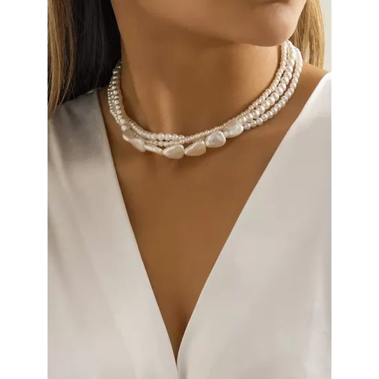 Original Vintage Multi-Layered Pearl Necklace Original Vintage Multi-Layered Pearl Necklace