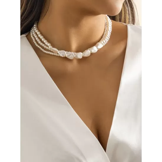 Original Vintage Multi-Layered Pearl Necklace Original Vintage Multi-Layered Pearl Necklace