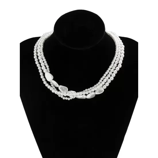 Original Vintage Multi-Layered Pearl Necklace Original Vintage Multi-Layered Pearl Necklace