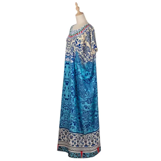 Women's Floral Loose Plus Size Print Dress Women's Floral Loose Plus Size Print Dress