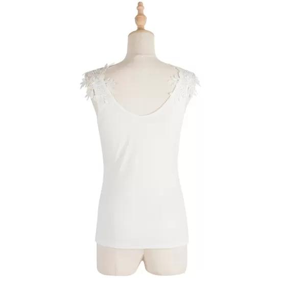 Casual Sleeveless Solid Color T-Shirts Casual Sleeveless Solid Color T-Shirts