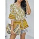 Bohemia Loose Floral Printed T-Shirt Bohemia Loose Floral Printed T-Shirt
