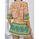 Bohemia Loose Floral Printed T-Shirt Bohemia Loose Floral Printed T-Shirt
