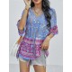 Bohemia Loose Floral Printed T-Shirt Bohemia Loose Floral Printed T-Shirt