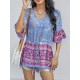 Bohemia Loose Floral Printed T-Shirt Bohemia Loose Floral Printed T-Shirt