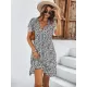 Loose A-Line Floral Printed Bohemia Dress Loose A-Line Floral Printed Bohemia Dress