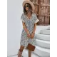 Loose A-Line Floral Printed Bohemia Dress Loose A-Line Floral Printed Bohemia Dress