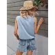 Lace Bohemian Vest Tops Lace Bohemian Vest Tops