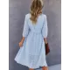 Casual Loose A-Line Buttoned Midi Dresses Casual Loose A-Line Buttoned Midi Dresses