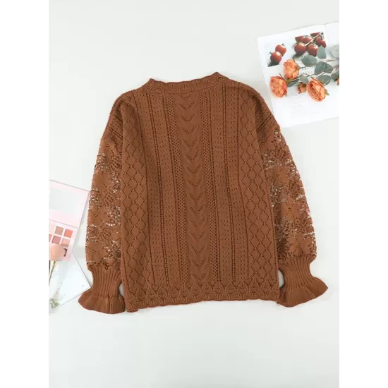 Fashion Crochet Lace Top Fashion Crochet Lace Top