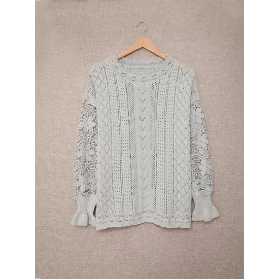 Fashion Crochet Lace Top Fashion Crochet Lace Top