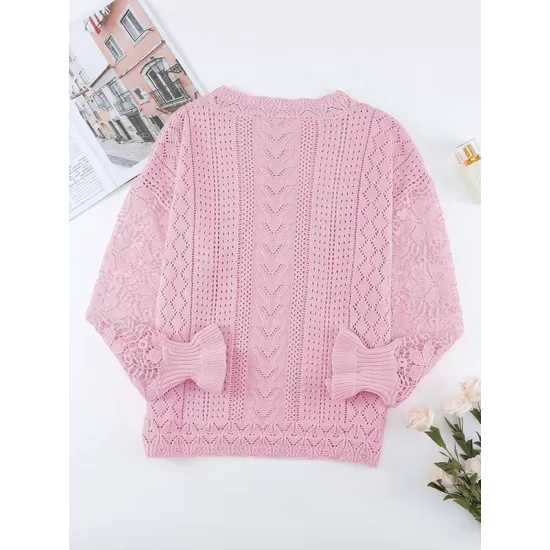 Fashion Crochet Lace Top Fashion Crochet Lace Top
