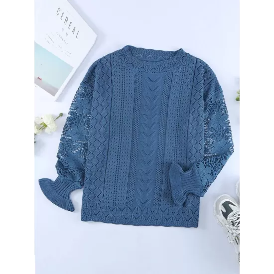 Fashion Crochet Lace Top Fashion Crochet Lace Top