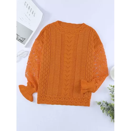 Fashion Crochet Lace Top Fashion Crochet Lace Top