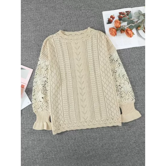 Fashion Crochet Lace Top Fashion Crochet Lace Top