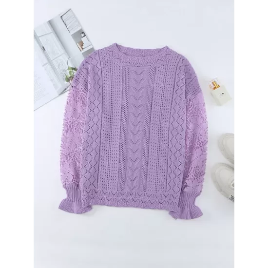 Fashion Crochet Lace Top Fashion Crochet Lace Top