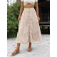 Holiday French Style Button Skirt Holiday French Style Button Skirt