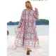 Vacation Loose Floral Printed Overall Vacation Loose Floral Printed Overall