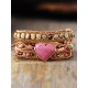 Casual Heart-Shaped Bracelet Accessories Casual Heart-Shaped Bracelet Accessories