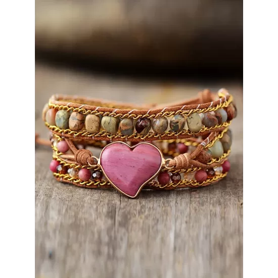 Casual Heart-Shaped Bracelet Accessories Casual Heart-Shaped Bracelet Accessories